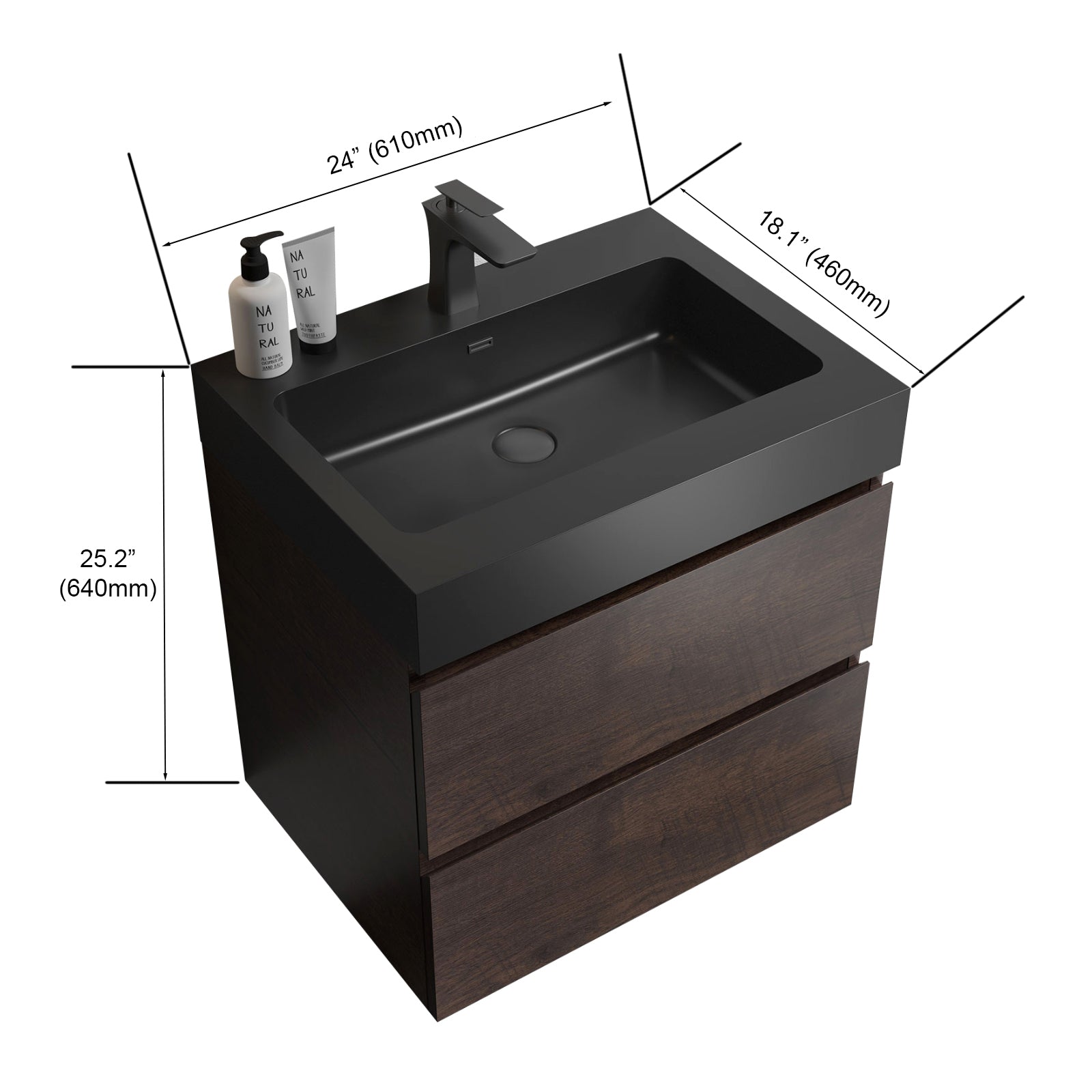 BluHouzz Space-saving Vanity for Small Bathrooms - Alice BluHouzz Space-saving Vanity for Small Bathrooms - Alice