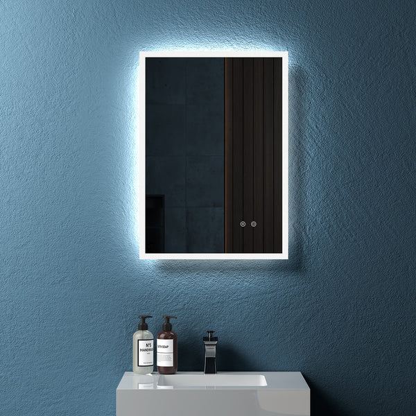 Modern LED Bathroom Mirror - Wall Mountable (Horizontal & Vertical) - ML01-F